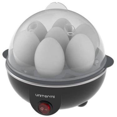 Imagem de Cozedor De Ovos Elétrico P/ 7 Unidades C/ Luz Indicadora Tampa Transpa
