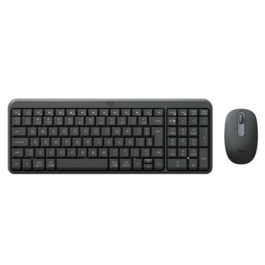 Imagem de Kit Teclado e Mouse Logitech MK250 Grafite Bluetooth - 920-013516