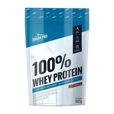 Imagem de Whey Protein 100 Pouch 900g Shark Pro-Unissex
