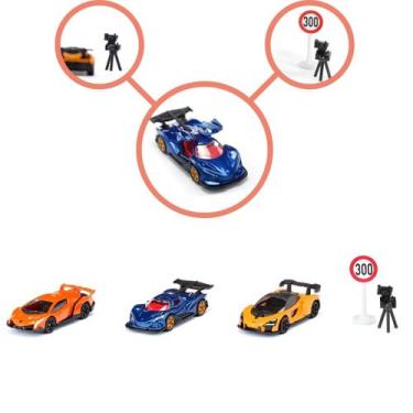 Imagem de Miniaturas Siku Lamborghini Veneno Apollo IE McLaren Senna Kit Carros 