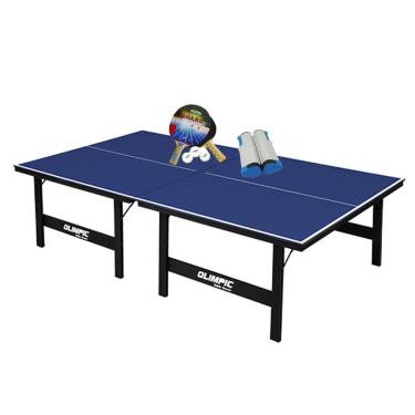 Imagem de MESA PING PONG MDP 15mm Olimpic 1013 + Kit 5055 + Rede Retrátil
