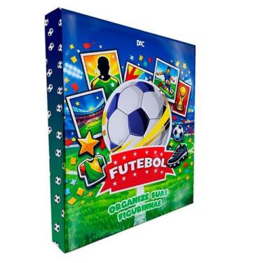 Imagem de Álbum Para Figurinhas Futebol Dac Tipo Fichário 4 Argolas