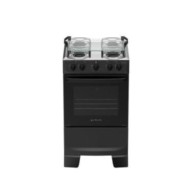 Imagem de Fogão 4 Bocas Atlas Coliseum Plus Mesa Inox Preto