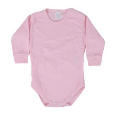 Imagem de Pijama Térmico Bebê Azul&Rosa Longo Body Rosa - 2205, G