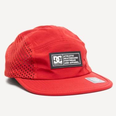 Imagem de Boné Dc Shoes Density Zone Vermelho, Vermelho, UN