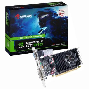 Imagem de Placa de Vídeo Keepdata 1GB Geforce GT210 DDR3 - LOW Profile Kdgt210-1