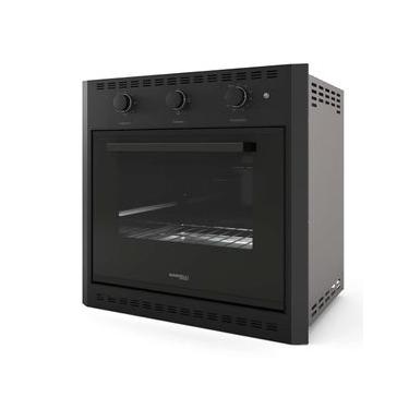 Imagem de Forno Elétrico de Embutir Nardelli Black E60 60L com Grill Timer Mecânico Preto 220V