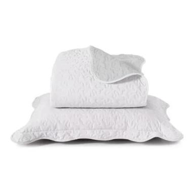 Imagem de Kit Cobre Leito Solteiro Boutis Matelassê 02 Peças Lisa Santista - Bra