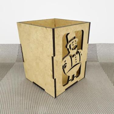 Imagem de Kit 10 Porta Lápis Mundo bita MDF Lembrancinha FestaInfantil - Ponci