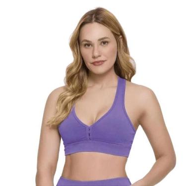 Imagem de Top Selene Com Recorte e Bojo - Lavanda, Roxo, P