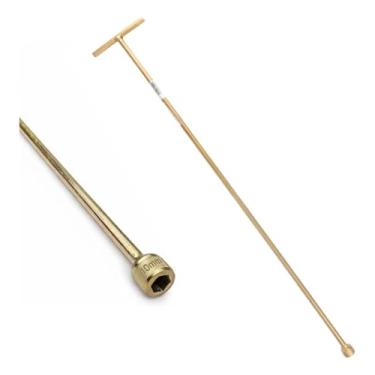 Imagem de Chave T Canhão 10mm Longa 62cm Para Parafuso Agitador Brastemp Consul Electrolux Eletrolux Reforçada