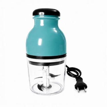 Imagem de Mini Processador de Alimentos 200W para Carne Alho Cebola Legumes e Te