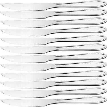 Imagem de Faca Para Churrasco Aço Inox Brinox Lyon Carne Cozinha 12