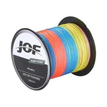 Imagem de Linha De Pesca Trançada Multifilamento Super Forte JOF PE X8 Fios 300-