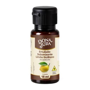 Imagem de Emulsão Saborizante Limão Siciliano Dona Jura 18ml