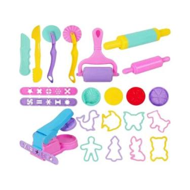 Imagem de Kit De Ferramentas Para Massinha De Modelar Infantil 4-45 Peças, Molde