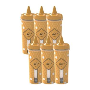 Imagem de Bisnaga de mel 250ml com 6 unidades Plasutil ref.8710
