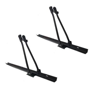 Imagem de 2 Transbikes De Calha Rack Teto TRUE UP Bike Universal