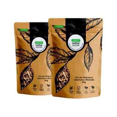 Imagem de Kit 2 pct Chá de Valeriana - Valeriana Officinalis - 50g - Rocha Saúde