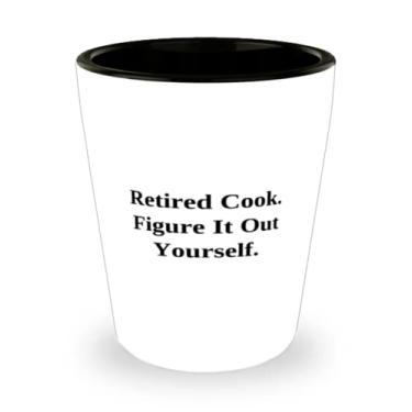 Imagem de Inspire presentes de cozinheiro, cozinheiro aposentado. Desfile você mesmo, mordaça de Natal para colegas de trabalho