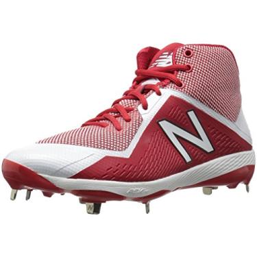 Imagem de New Balance Tênis de beisebol masculino M4040v4 Metal, Vermelho/branco., 16