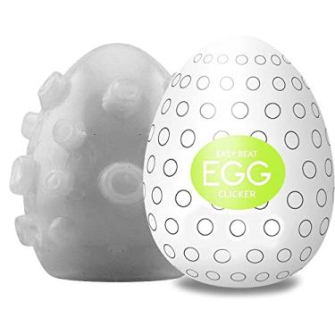Imagem de Ovo Mastubador Penis Egg Punheta Clicker Estimulo Sexshop Flexivel Sexo
