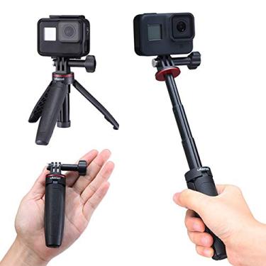 Imagem de Suporte de tripé de selfie extensível para Gopro, suporte de tripé para Gopro Hero 8/7/6/5 preto/Gopro Max DJI Osmo Action Insta 360 Action Camera Accessory Kits
