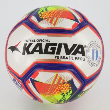 Imagem de Bola Kagiva F5 Pró X Futsal Branca