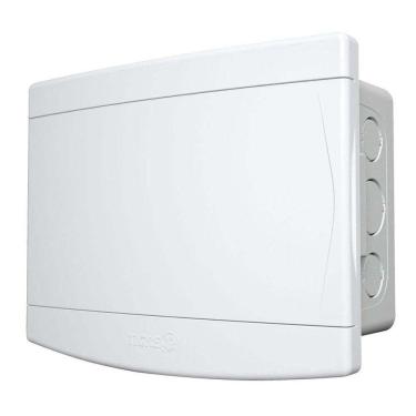 Imagem de Quadro Distrib  6/8 Disj Pta Br S/Bar Tigre