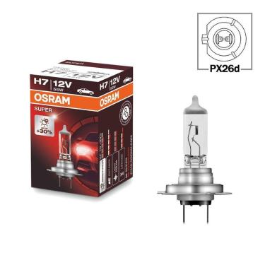 Imagem de Par Lampada Osram Super H3 Para Farol 30% Mais Luz 55w 12v
