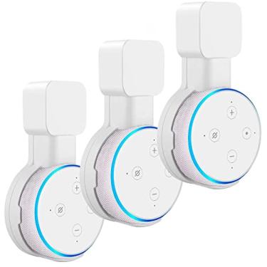 Imagem de Suporte compatível com Alexa Echo Dot 3 (3 PÇS, BRANCO)