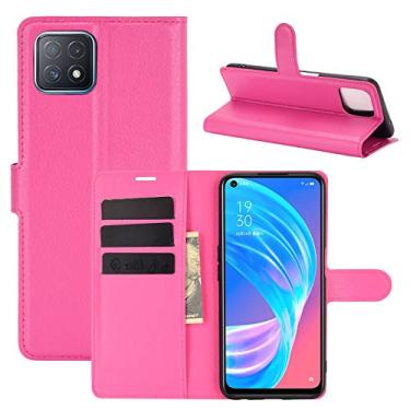 Imagem de Mobile phone accessories Para FOR OPPO A72 / A73 5G Litchi Texture Horizontal Flip Capa Protetora com Suporte e Slots de Cartão e Carteira phone case