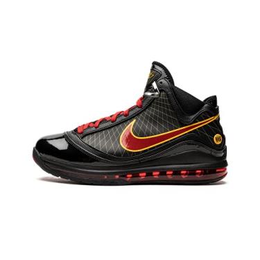 Imagem de Nike MEN'S LEBRON 7 "FAIRFAX" (BLACK | VARSITY RED | VARSITY MAIZE)