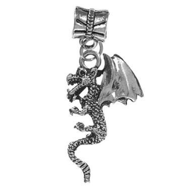 Imagem de West Coast Paracord Berloques – Dragão, Lobo, Caveira e Mais – Variedade de acabamentos – Tamanhos de pacote variam de 1 a 20 – Acessório para fabricação de joias