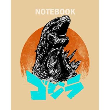 Imagem de Notebook: the king of all kaiju - 50 sheets, 100 pages - 8 x 10 inches