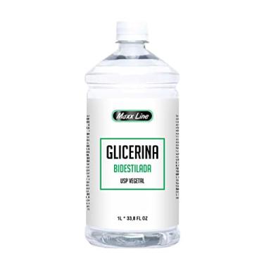 Imagem de 1 Litro Glicerina Bidestilada Usp Vegetal + Laudo E Nf