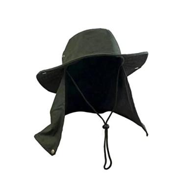 Imagem de CHAPÉU AUSTRALIANO C PROTEÇÃO PESCOCO ORELHA JOGA VERDE
