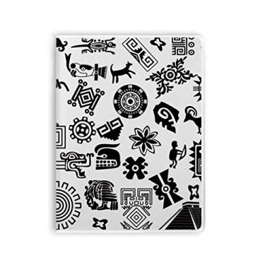 Imagem de Caderno com estampa artística do Egito Antigo Capa de Goma Diário Capa Macia