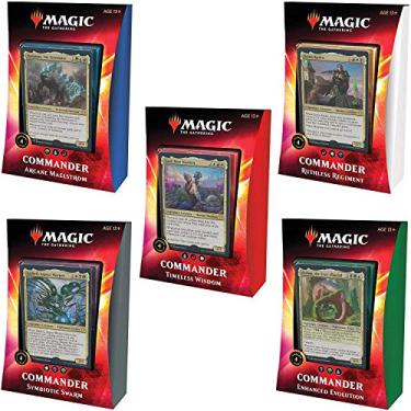 Imagem de Magic The Gathering Ikoria: Lair of Behemoths Commander Decks | All 5 Decks | 20 Foil Legendary Creatures (C74210000)