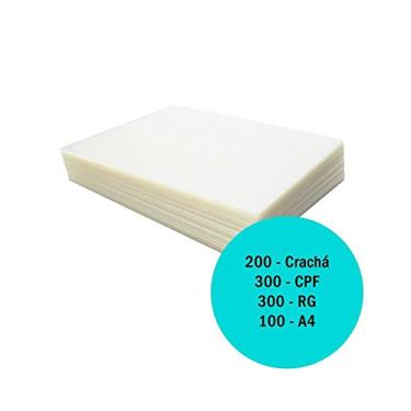 Imagem de Kit 900un Polaseal (Crachá - CPF - RG - A4) 0,05 125mic