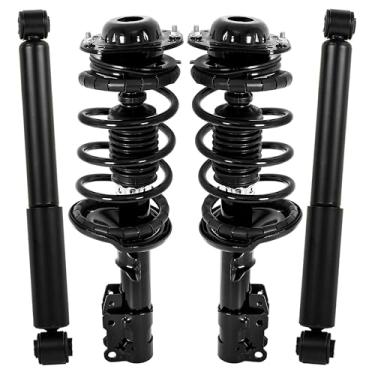 Imagem de EVERESTWAY Amortecedores dianteiros traseiros compatíveis com Chevrolet Cobalt 2006-2011 Chevy HHR 2007-2009 Pontiac G5 2005-2006 Pontiac Pursuit Amortecedores 172179R 172179L 349043