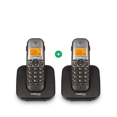 Imagem de Kit Telefone sem Fio + Ramal Intelbras TS 5122