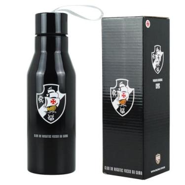 Imagem de Garrafa Inox Tampa Rosqueável Cordão Vasco Da Gama 600ml - Mileno