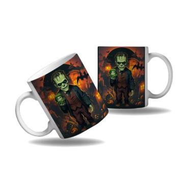 Imagem de Caneca Presente Halloween Terror Monstro Frankenstein HD  - Enjoy Shop