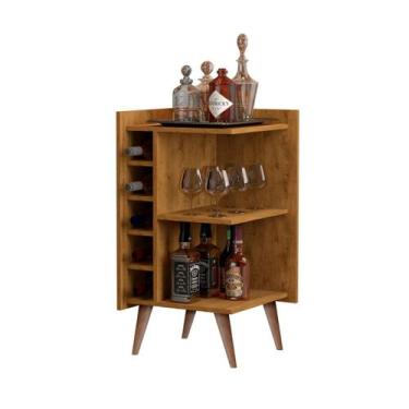 Imagem de Aparador Adega de Canto Pés Palito Rihanna - Várias Cores - MJM Casa d