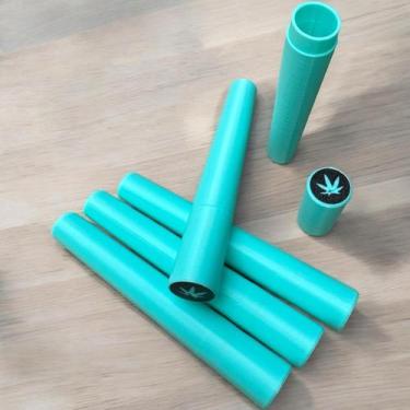Imagem de Tubete Liso Mocó Kit Com 5 Unidades - FLEX3D, VERDE