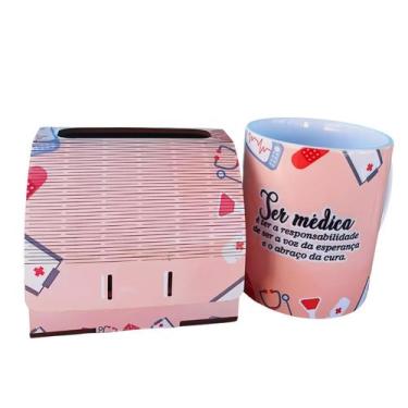 Imagem de Kit Presente Dia Do Médico Oftalmologista Feminino - Reidopendrive