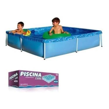 Imagem de Piscina Infantil Quadrada 1500 Litros - Mor