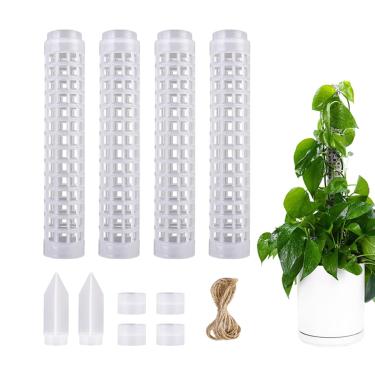 Imagem de Postes em Musgo para Apoio de Plantas Trepadeiras,Estacas de Suporte Externo para Jardim - Poste de Escalada para o Apoio de Flores e Trepadeiras,para Interior e Exterior em Pátio Jardim e Estufa
