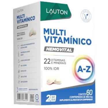 Imagem de Hemovital (Multivitamínico) 60 comprimidos - Lauton